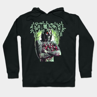 Mitch Deathcore Metalhead Zombie Art Hoodie